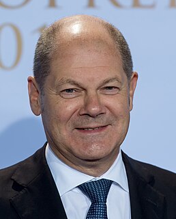 Olaf Scholz German politician, federal minister of finance and vice chancellor