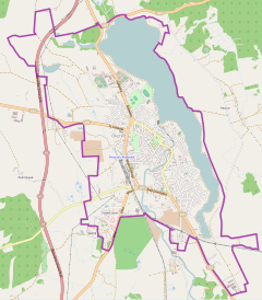 Mapa lokalizacyjna Olecka