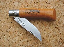 Smaller Opinels are a type of peasant knife OpinelKnifeNo3.jpg