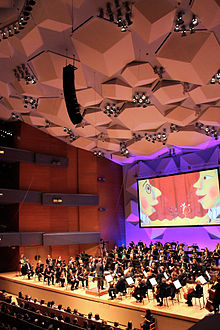 Interior shot of Orchestra Hall during a Young People's performance. Orchestra Hall Interior.jpg