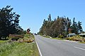 English: Town entry sign on the Inland Scenic Route in Oxford, New Zealand