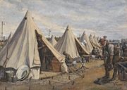 P.o.w. Camp, a Sunday Morning, July 1915 Art