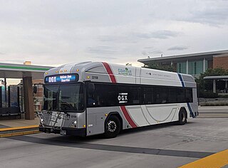 <span class="mw-page-title-main">Ogden Express</span> Bus rapid transit line in Ogden, Utah, US