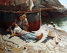 (senza titolo) Famiglia di pescatori