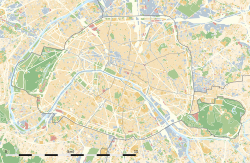 Базиліка Нотр-Дам де Віктуар. Карта розташування: Париж