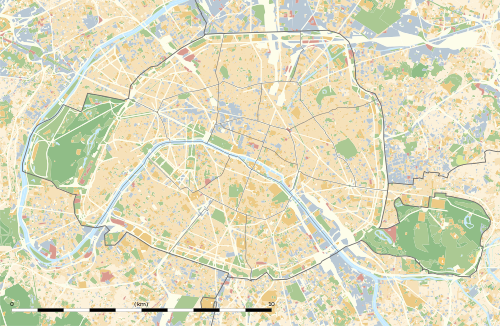 Lutetia is located in Paris