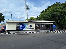 Pasar Baru Transjakarta BRT Station, January 2024.jpg