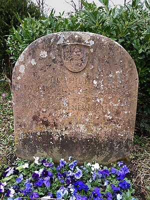 Paul Koelner-Bolliger (1878–1960) Dr. phil. h. c. Pädagoge, Historiker, Autor u. a. «Basler Zunftherrlichkeit», Grab auf dem Friedhof Hörnli, Riehen, Basel-Stadt