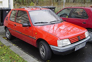 <span class="mw-page-title-main">Peugeot 205</span> Motor vehicle
