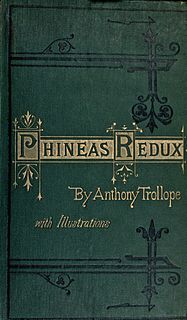 <i>Phineas Redux</i> Novel by Anthony Trollope