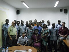 Training to Wikipedia in Dakar, Senegal, 2015