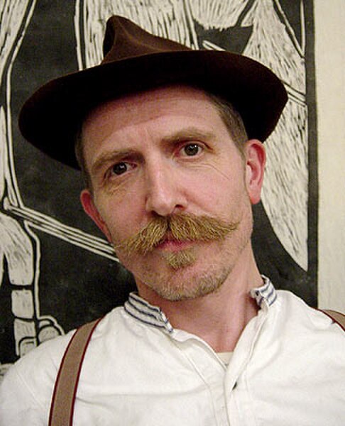 The title of the record, as well as the song "Dreams", is a reference to Billy Childish's (pictured in 2007) novel Poems to Break the Harts of Impossi