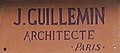 Plaque Architecte J. Guillemin Touquet-Paris-Plage.jpg