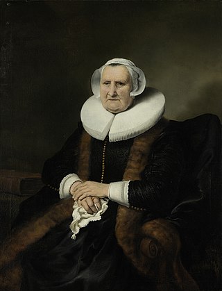 <i>Portrait of Elisabeth Bas</i> Painting by Ferdinand Bol