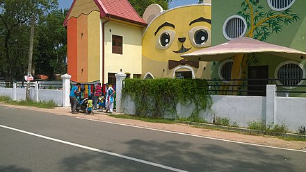 A pre-school in Sri Lanka