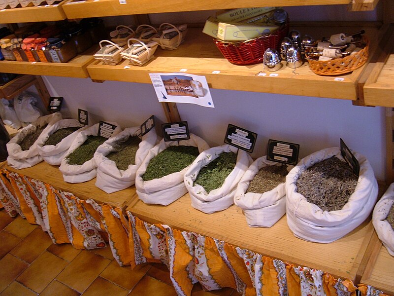 File:Provençal herbs, Saint-Paul de Vence.JPG