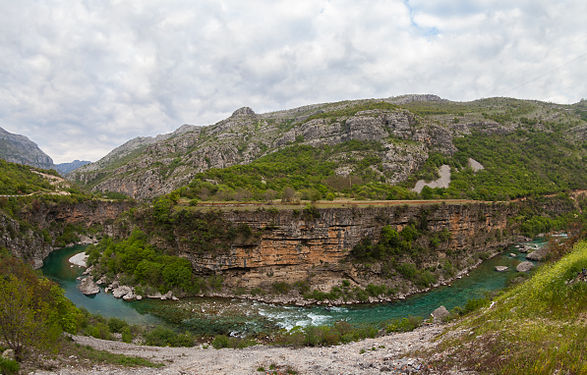 Moraca River, near Podgorica