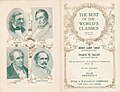 Ralph Waldo Emerson, Washington Irving, James Fenimore Cooper, Nathaniel Hawthorne. The Best of the World's Classics, 1909. (4079803480).jpg