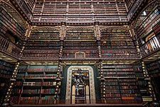 Royal Portuguese Cabinet of Reading, Rio de Janeiro, RJ, Brazil by Donatas Dabravolskas