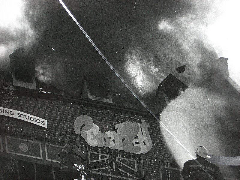 File:Record Plant Studio C fire on Third Street, LA.JPG