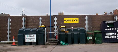 Automotive oil recycling