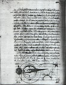 A page from Henry Regnand's manuscript Tractatus de Meteoris Regnand, Henry.jpg