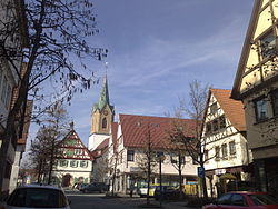 Trung tâm thị trấn