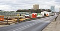 Le pont en cours de rénovation, en 2016.