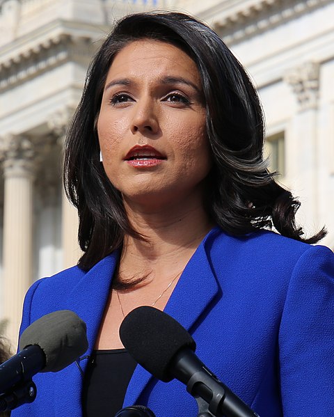 File:Rep. Gabbard at a press conference (cropped).jpg