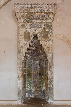 A mihrab in Sultan Ibrahim Mosque in Rethymno