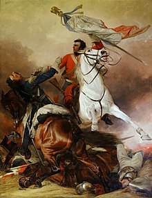 Waterloo 200-year anniversary: The myths of the battle that changed history. Or maybe not...  220px-Richard_Ansdell_%E2%80%94_The_Fight_For_The_Standard