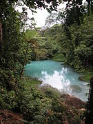 Curso del río Celeste.