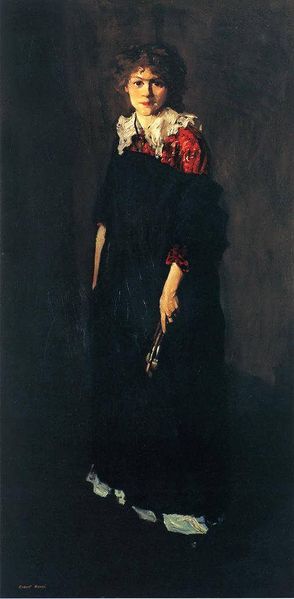 File:Robert Henri - The Art Student (Miss Josephine Nivison).jpg