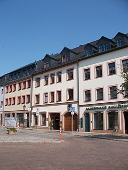 Rochlitz Burgstraße 4+2 und Markt 8