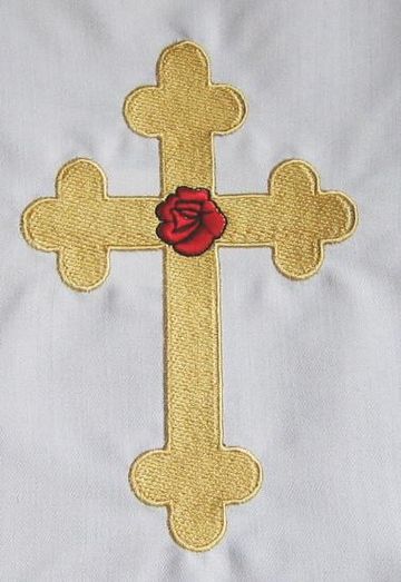 File:Rose-croix sur nappe autel.jpg