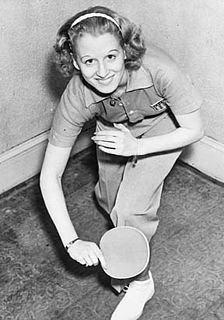 Ruth Aarons American table tennis player