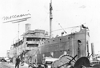 USS <i>Moccasin</i> (ID-1322) Cargo ship of the United States Navy