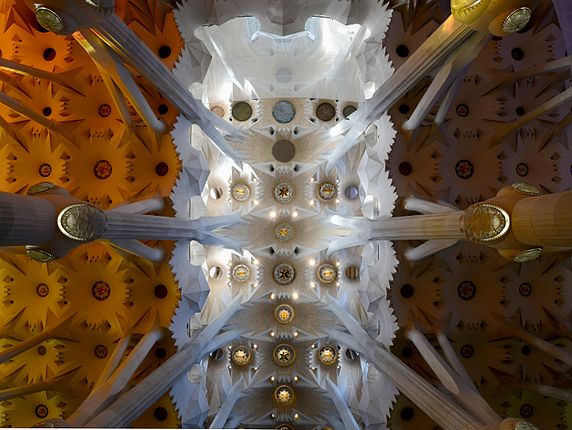 Dome of Sagrada Família Cathedral, Barcelona