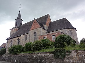 Sains-du-Nord (Nord, Fr) église, vue latérale.jpg