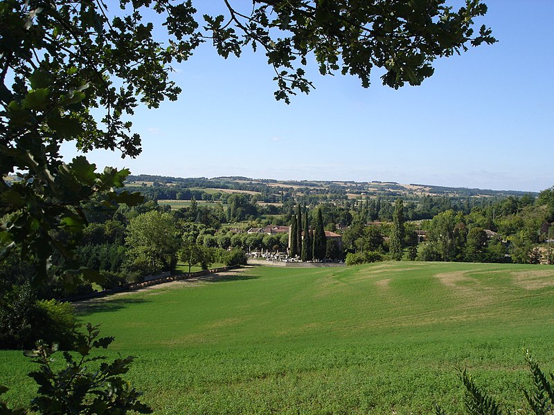 File:Saint-Laurent sur Save - coteaux.JPG