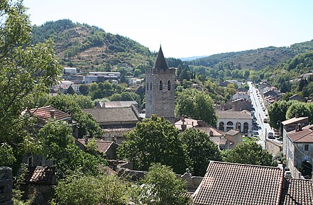 Saint Pons de Thomières vue generale