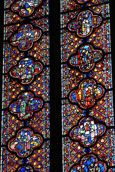 File:Sainte Chapelle - Details Vitrail Mur Sud.jpg