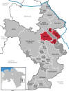 Lage der Samtgemeinde Grasleben im Landkreis Helmstedt