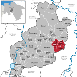 Samtgemeinde Siedenburg – Mappa