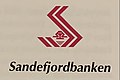 Sandefjordbanken Sandar Sparebank sin logo fra 1985–1997