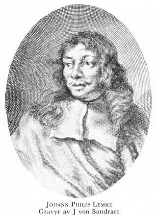 <span class="mw-page-title-main">Johann Philip Lemke</span> German-Swedish graphic artist, etcher and battle painter