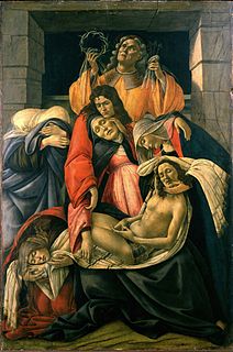 <i>Lamentation over the Dead Christ</i> (Botticelli, Milan)
