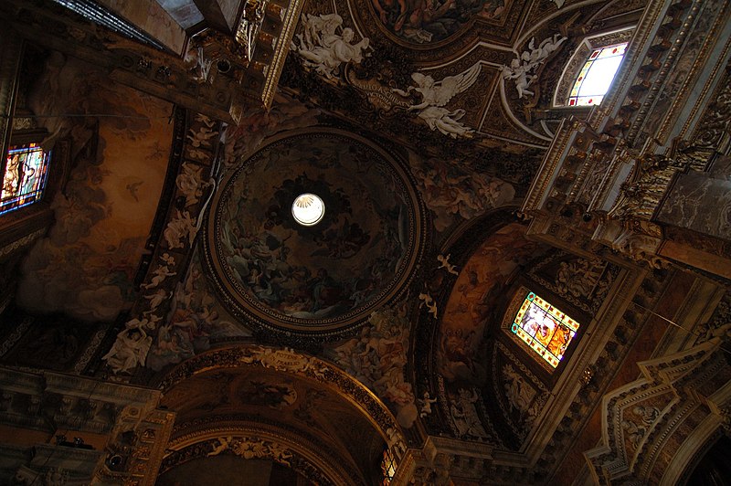 File:Santa Maria della Vittoria - soffitto - Gaspa.jpg