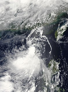 Tropical Storm Sarika (2011) Pacific tropical storm in 2011