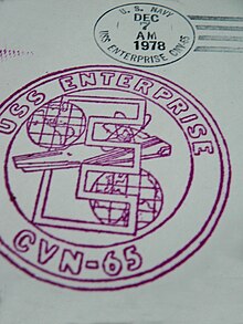 Maritime Mail – USS Enterprise – CVN-65 – U.S. Navy Dec 7 am 1978